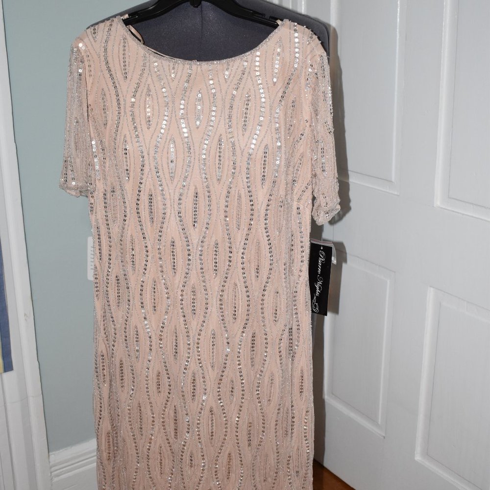 Sequin Shift Dress
